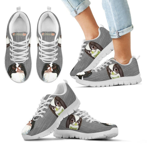 Japanese Chin Print-Kid's Running Shoes-Free Shipping-Paww-Printz-Merchandise
