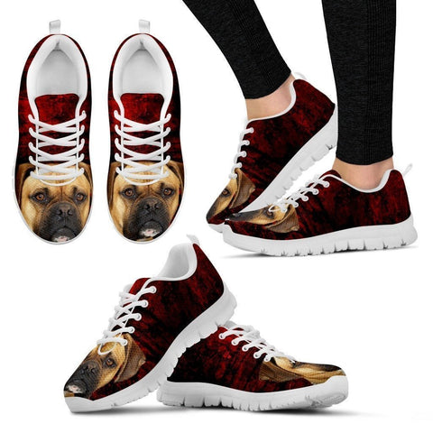 Boxer-Dog Running Shoes For Women-Free Shipping Limited Edition-Paww-Printz-Merchandise