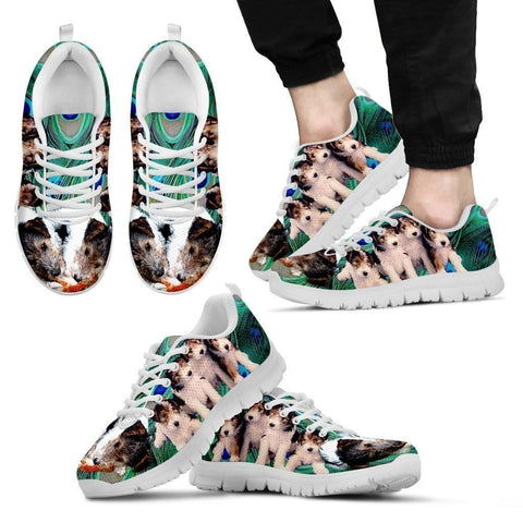 Wire Fox Terrier-Dog Running Shoes For Men-Free Shipping Limited Edition-Paww-Printz-Merchandise