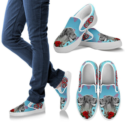 Valentine's Day Special-Vizsla Print Slip Ons For Women-Free Shipping-Paww-Printz-Merchandise