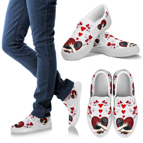 Valentine's Day Special-Cockapoo Dog Print Slip Ons For Women-Free Shipping-Paww-Printz-Merchandise