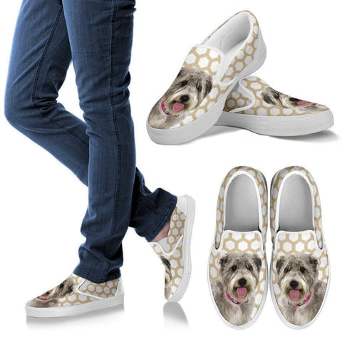 Glen of Imaal Terrier Print Slip Ons For Women-Express Shipping-Paww-Printz-Merchandise