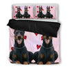 Valentine's Day Special-Doberman Pinscher Print Bedding Set-Free Shipping
