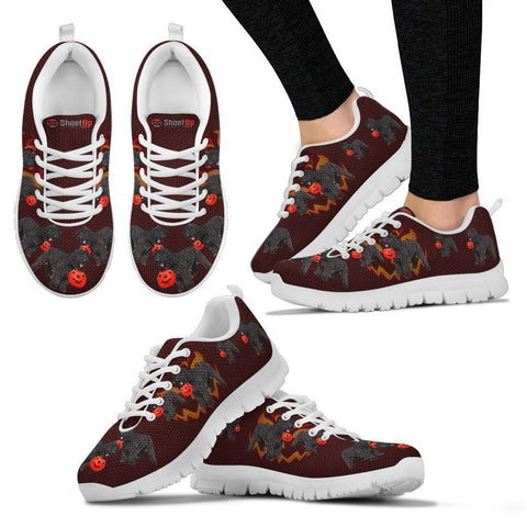 Bouvier des Flandres Halloween Print Running Shoes For Women-Free Shipping-Paww-Printz-Merchandise