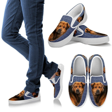 Tibetan Mastiff Dog Print Slip Ons For Women-Express Shipping-Paww-Printz-Merchandise
