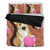 Valentine's Day Special-Pembroke Welsh Corgi Print Bedding Set-Free Shipping