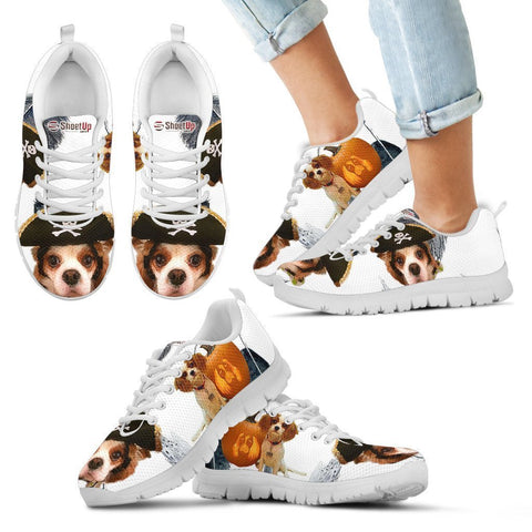 Cavalier King Charles Spaniel Halloween Print Running Shoes For Kids- Free Shipping-Paww-Printz-Merchandise