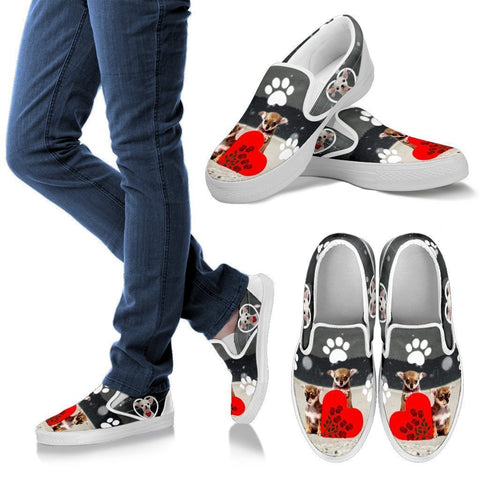 Valentine's Day Special-Chihuahua Print Slip Ons For Women-Free Shipping-Paww-Printz-Merchandise
