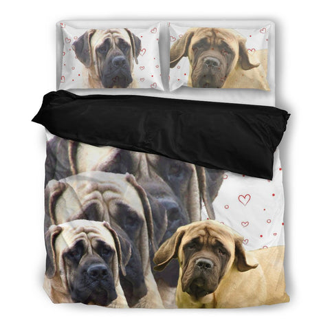 Amazing English Mastiff Print Bedding Set- Free Shipping