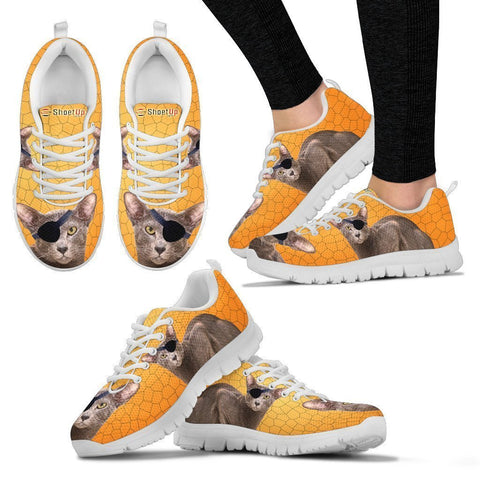 Oriental Shorthair Cat (Halloween) Print-Running Shoes For Women/Kids-Free Shipping-Paww-Printz-Merchandise