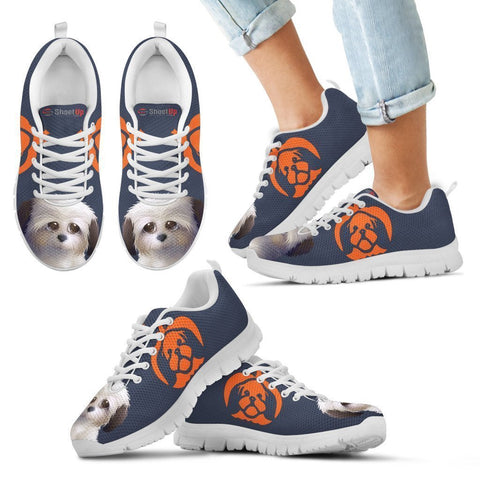 Shih Tzu Happy Halloween Print Running Shoes For Kids/Women- Free Shipping-Paww-Printz-Merchandise
