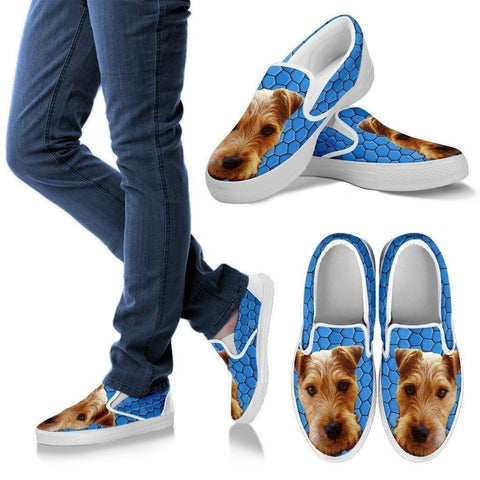 Lakeland Terrier Dog Print Slip Ons For Women-Express Shipping-Paww-Printz-Merchandise
