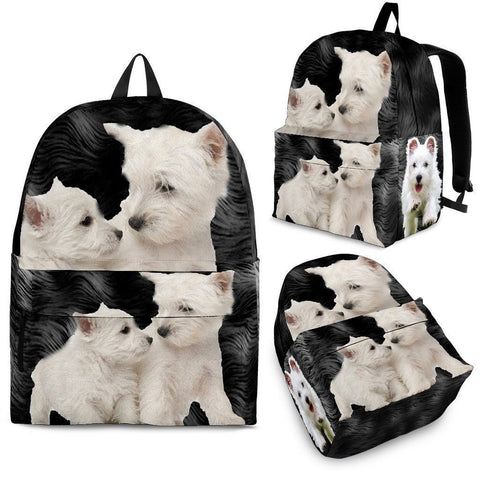 West Highland White Terrier Print BackPack - Express Shipping-Paww-Printz-Merchandise