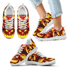 Halloween Pumpkin Print Running Shoes For Kids- Free Shipping-Paww-Printz-Merchandise