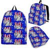 Norwegian Elkhound Dog Print Backpack-Express Shipping-Paww-Printz-Merchandise