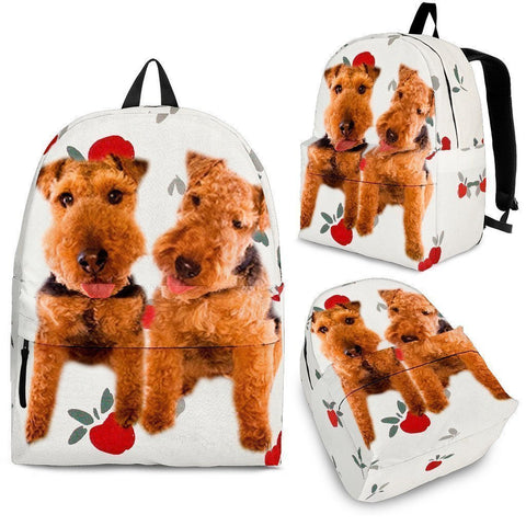 Welsh Terrier Dog Print Backpack-Express Shipping-Paww-Printz-Merchandise