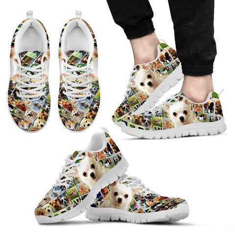 Lovely Chihuahua Print-Running Shoes For Men-Express Shipping-Paww-Printz-Merchandise