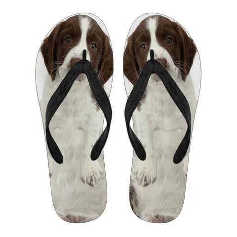 English Springer Spaniel Flip Flops For Women-Free Shipping-Paww-Printz-Merchandise