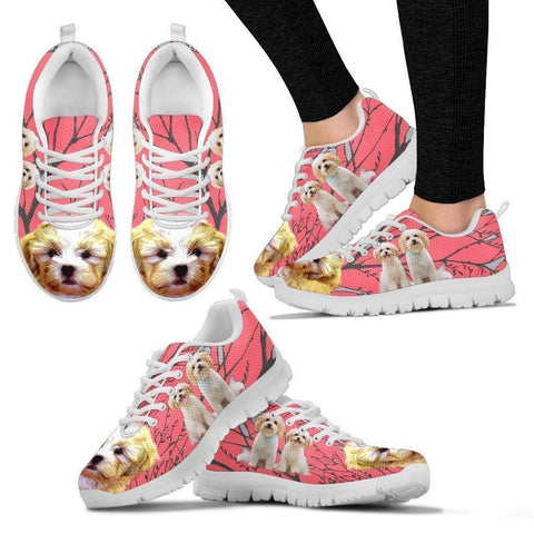 Cute Shih Poo Print Running Shoe For Women- Express Shipping-Paww-Printz-Merchandise