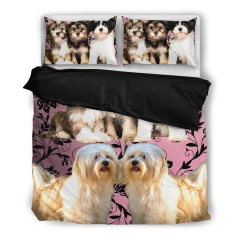 Cute Havanese Print Bedding Set- Free Shipping