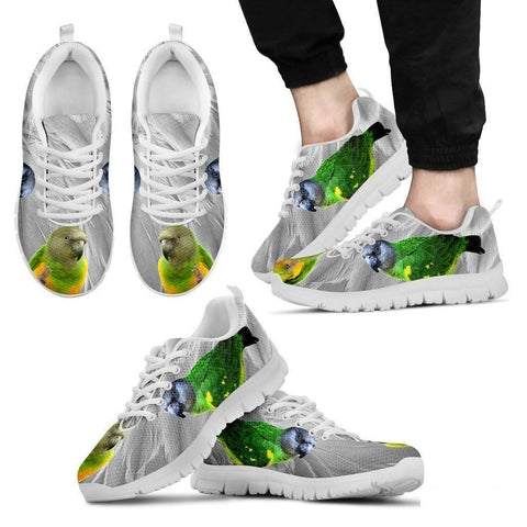 Senegal Parrot Running Shoes For Men-Free Shipping Limited Edition-Paww-Printz-Merchandise
