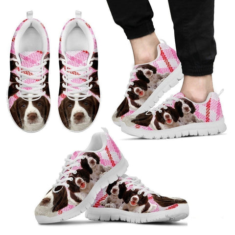 English Springer Spaniel-Dog Running Shoes For Men-Free Shipping Limited Edition-Paww-Printz-Merchandise