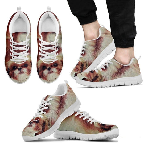 Shih Tzu-Dog Running Shoes For Men-Free Shipping Limited Edition-Paww-Printz-Merchandise
