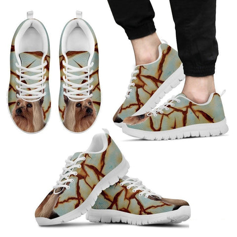 Silky Terrier Dog Running Shoes For Men-Free Shipping-Paww-Printz-Merchandise