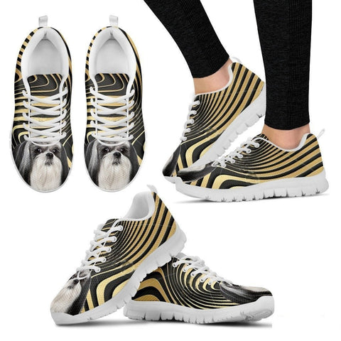 Amazing Lhasa Apso Dog Running Shoes For Women-Free Shipping-Paww-Printz-Merchandise