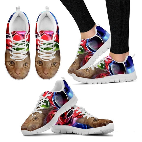 Amber Schneider/Cat-Running Shoes For Women-3D Print-Free Shipping-Paww-Printz-Merchandise