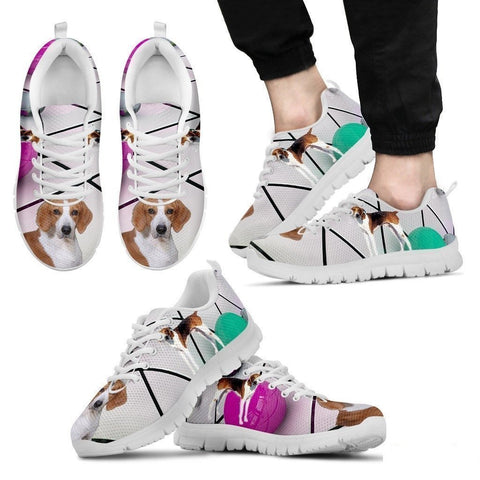 American Foxhound Dog Running Shoes For Men-Free Shipping-Paww-Printz-Merchandise