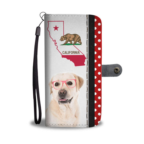 Labrador Retriever Print Wallet Case-Free Shipping-CA State