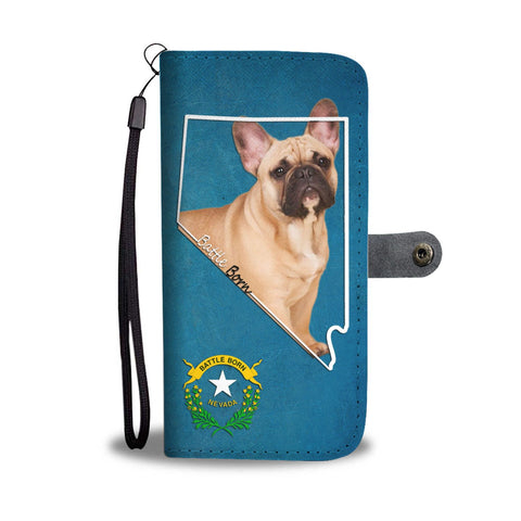 Amazing French Bulldog Print Wallet Case-Free Shipping-NV State