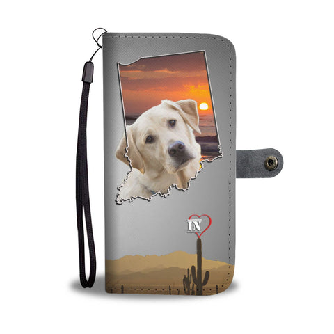 Labrador Retriever Print Wallet Case- Free Shipping-IN State
