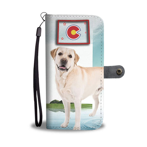 Amazing Labrador Retriever Print Wallet Case-Free Shipping-CO State