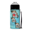 Akita Dog Print Wallet Case-Free Shipping-MO State