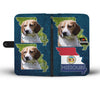 Cute Beagle Dog Print Wallet Case-Free Shipping-MO State
