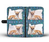 Cute Chihuahua Dog Print Wallet Case-Free Shipping-OR State