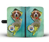 Cute Beagle Dog Print Wallet Case-Free Shipping-NJ State