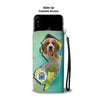 Cute Beagle Dog Print Wallet Case-Free Shipping-NJ State