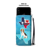 Beagle Dog Print Wallet Case-Free Shipping-Tx State