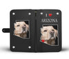 Cute Labrador Retriever Print Wallet CaseAZ State