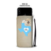 Chow Chow Dog Print Wallet Case-Free Shipping-TX State
