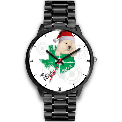 Chow Chow Dog Texas Christmas Spacial Wrist Watch-Free Shipping