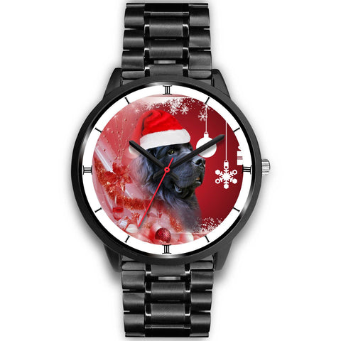 Newfoundland dog Christmas Spacial Wrist Watch-Free Shipping