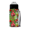 Cute Labrador Retriever On Chrsitmas Print Wallet Case