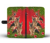 German Shepherd Dog Christmas Print Wallet Case-Free Shipping