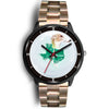 Borzoi Dog Texas Christmas Special Wrist Watch-Free Shipping