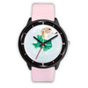 Borzoi Dog Texas Christmas Special Wrist Watch-Free Shipping