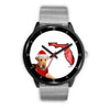 Airedale Terrier On Christmas Special Wrist Watch-Free Shipping-FL State